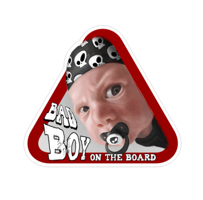 Bad boy on the board - Стикер Bad boy on the board - Стикер