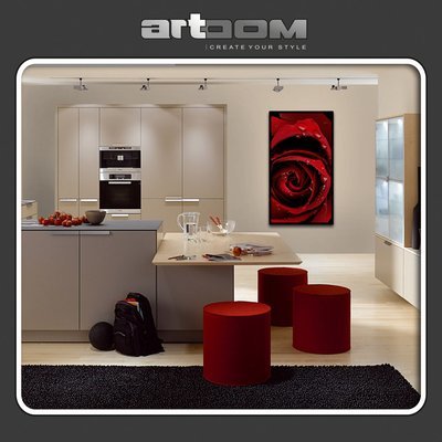 Червена роза - Картина