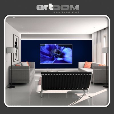 Синьо цвете - Картина