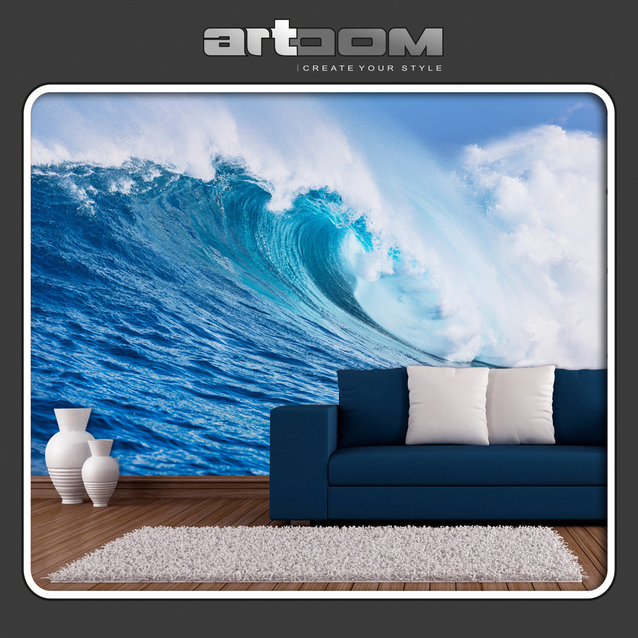 Морска вълна - Фототапет