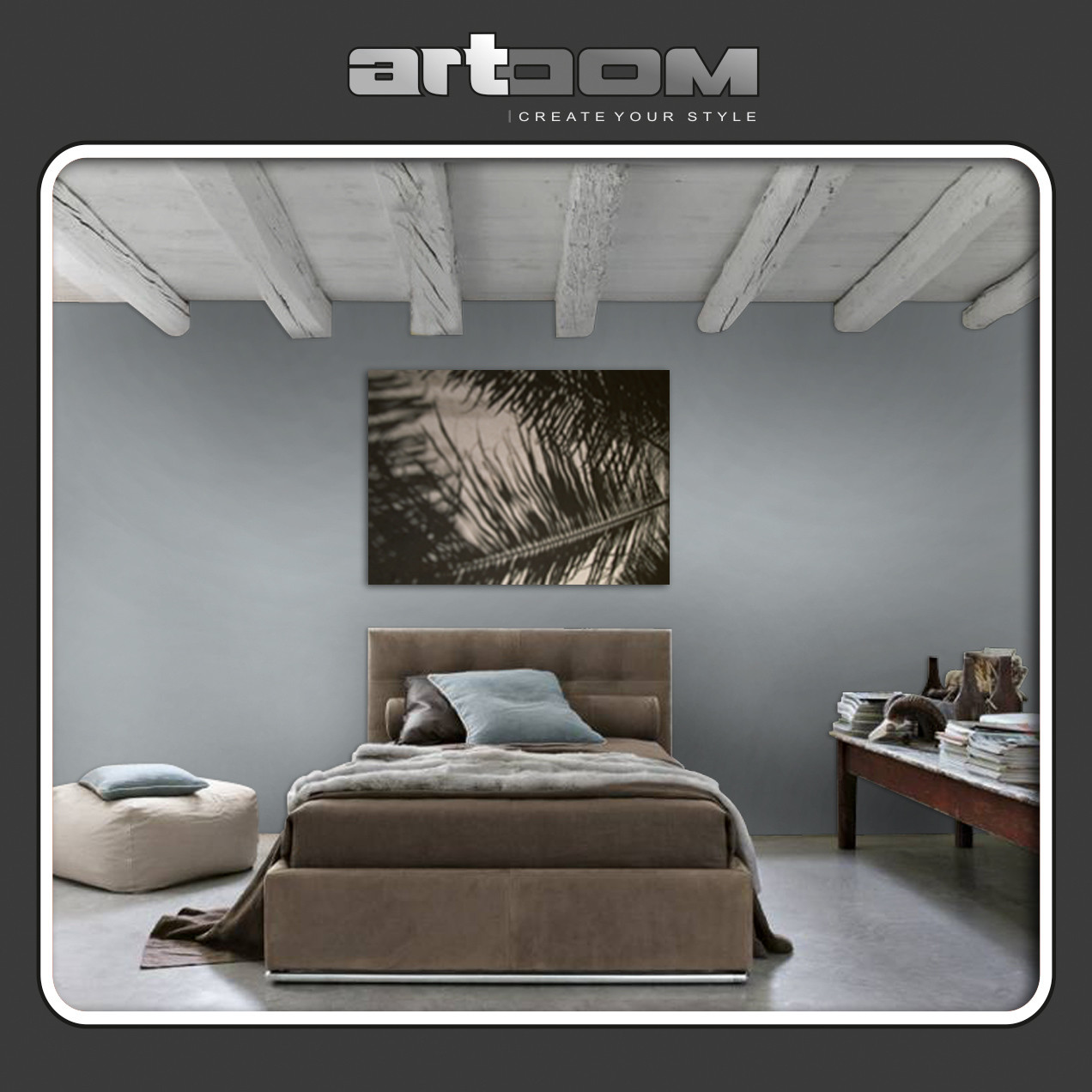 Палмова сянка - Картина