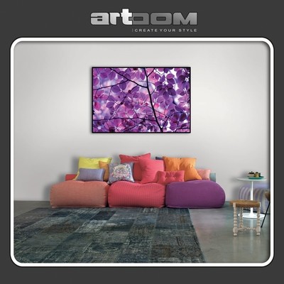 Виолетови листа - Картина