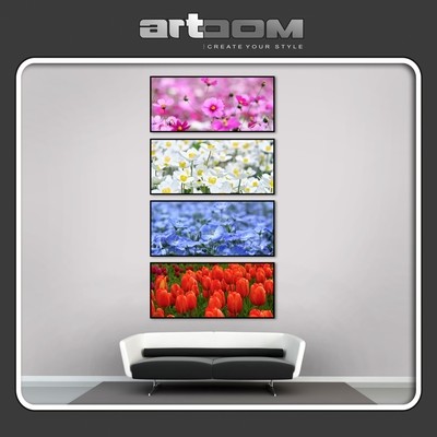 Цветни мотиви 03 - Комплект картини