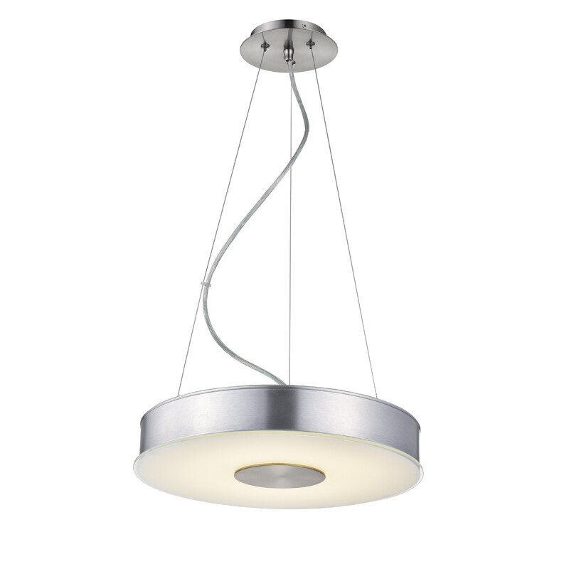 DC22 -Tanya Pendant-Fiber linen shaded, LED pendant - 2 sizes