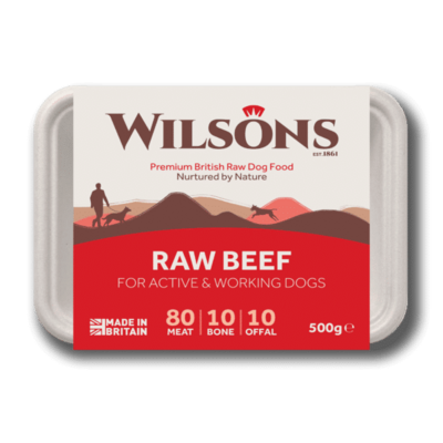 Wilsons Beef Core Raw (500g)
