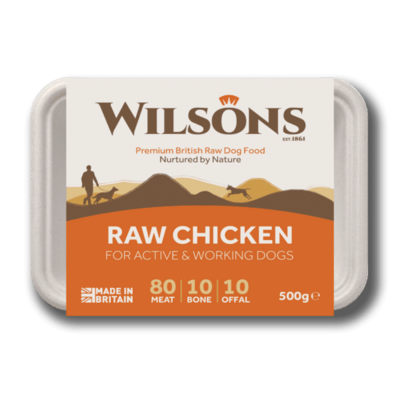 Wilsons Chicken Core Raw (500g)