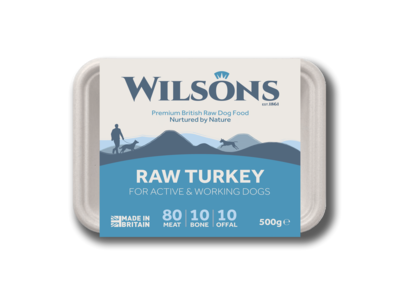 Wilsons Turkey Core Raw (500g)