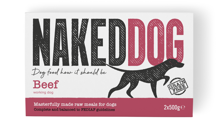Naked Dog Original Beef (2 x 500g)