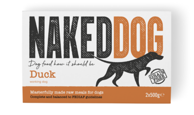 Naked Dog Original Duck (2 x 500g)