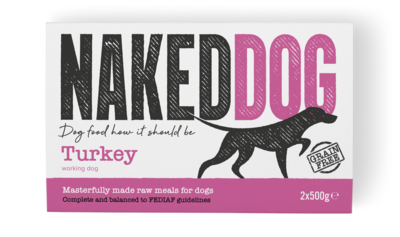 Naked Dog Original Turkey (2 x 500g) Naked Dog Original Turkey (2 x 500g)