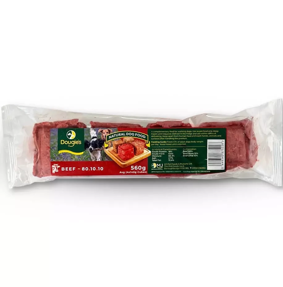 Dougie&#39;s Beef 80/10/10 (4 x 140g)