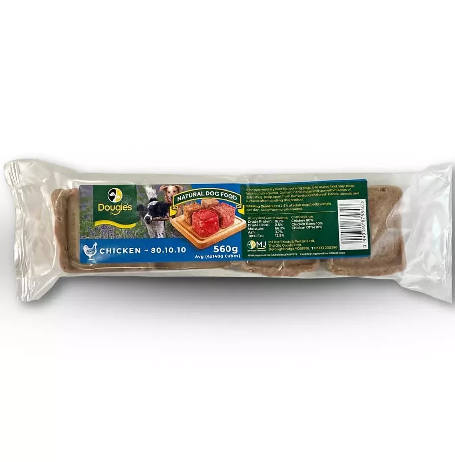Dougie&#39;s Chicken 80/10/10 (4 x 140g)