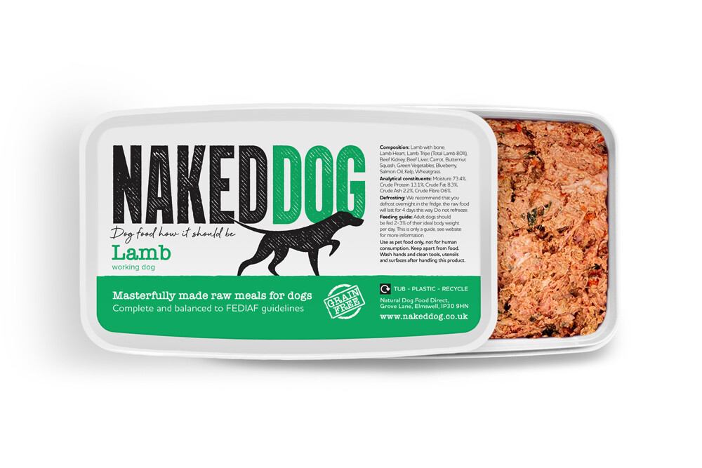 Naked Dog Original Lamb (1kg)