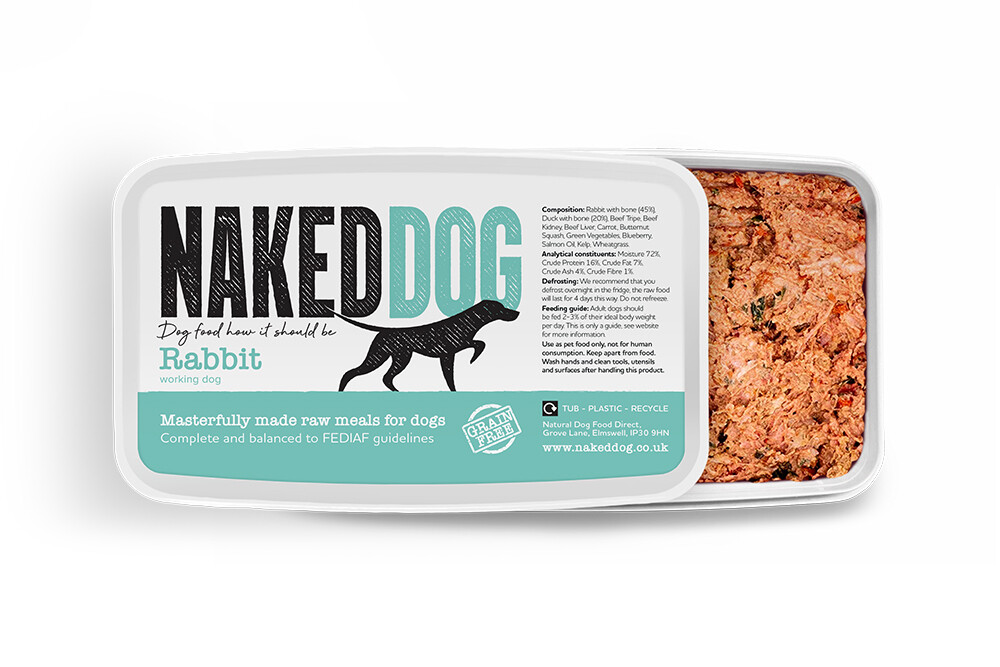 Naked Dog Original Rabbit (2 x 500g)