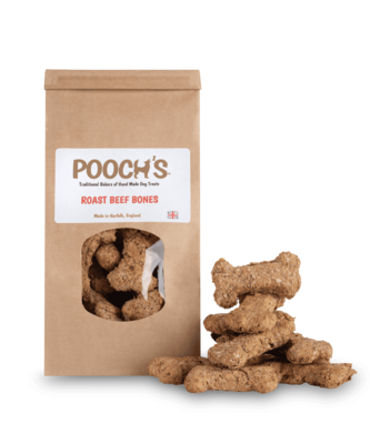 Pooch's Roast Beef Bones (250g)