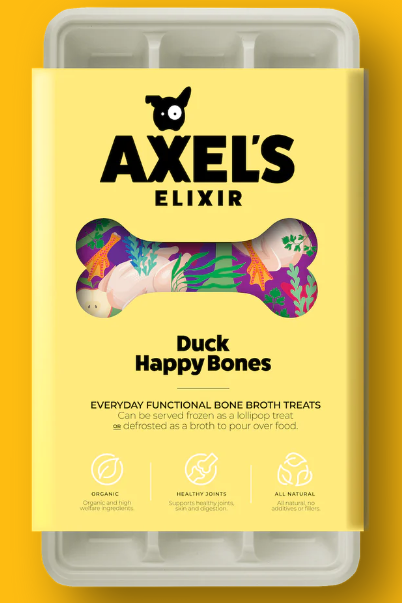 Axel&#39;s Elixir Duck Happy Bones (5 pack)