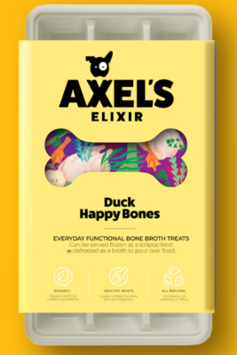 Axel&#39;s Elixir Duck Happy Bones (5 pack)