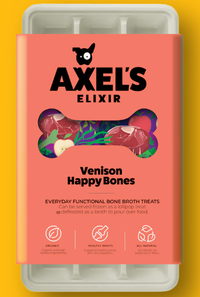 Axel&#39;s Elixir Venison Happy Bones (5 pack)