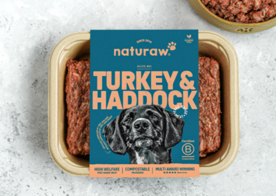 Naturaw Free Range Turkey and Haddock (500g)