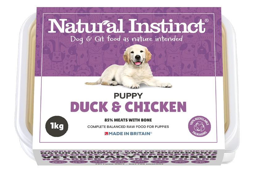 Natural Instinct Puppy Duck and Chicken (1kg)