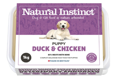Natural Instinct Puppy Duck and Chicken (1kg)