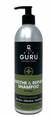 The Pet Guru Soothe and Repair anti-itch shampoo (500ml)