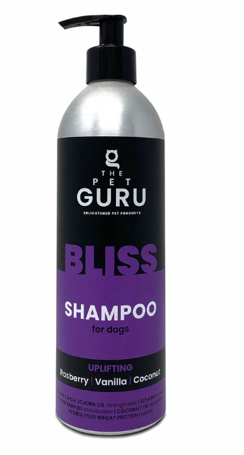 The Pet Guru BLISS - raspberry vanilla coconut - uplifting shampoo (500ml)