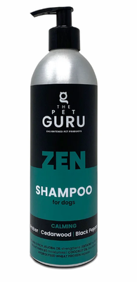 The Pet Guru ZEN - amber cedarwood black pepper - calming shampoo (500ml)