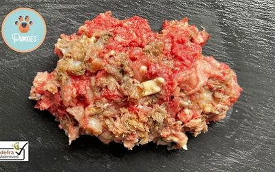 Pawkies Chicken and Beef Tripe 80/10/10 (454g)