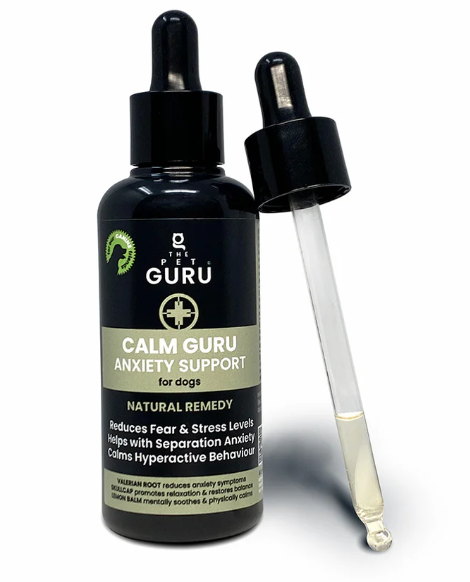 The Pet Guru &#39;Calm Guru&#39; anti anxiety calming drops for Dogs, (100ml)