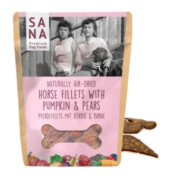 SANA horse fillets with pumpkin and pears 100g