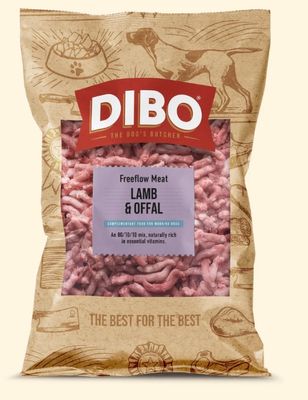 Dibo Lamb and Offal Freeflow 80/10/10 (1kg)
