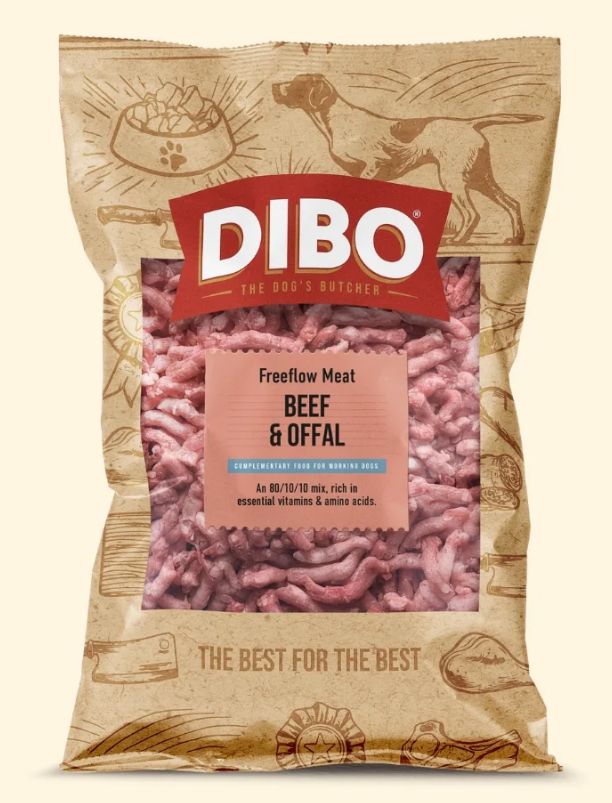 Dibo Beef and Offal Freeflow 80/10/10 (1kg)