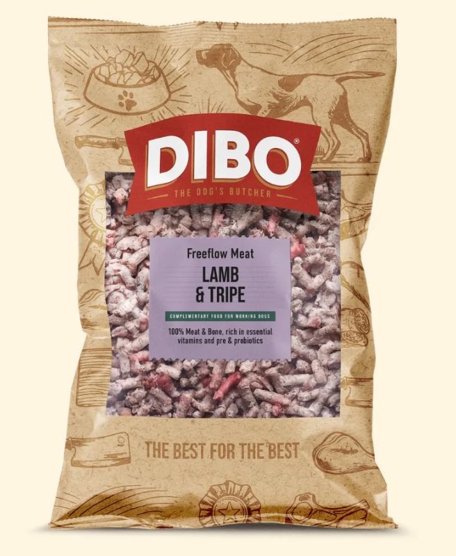 Dibo Lamb and Tripe Freeflow 90/10 (1kg)