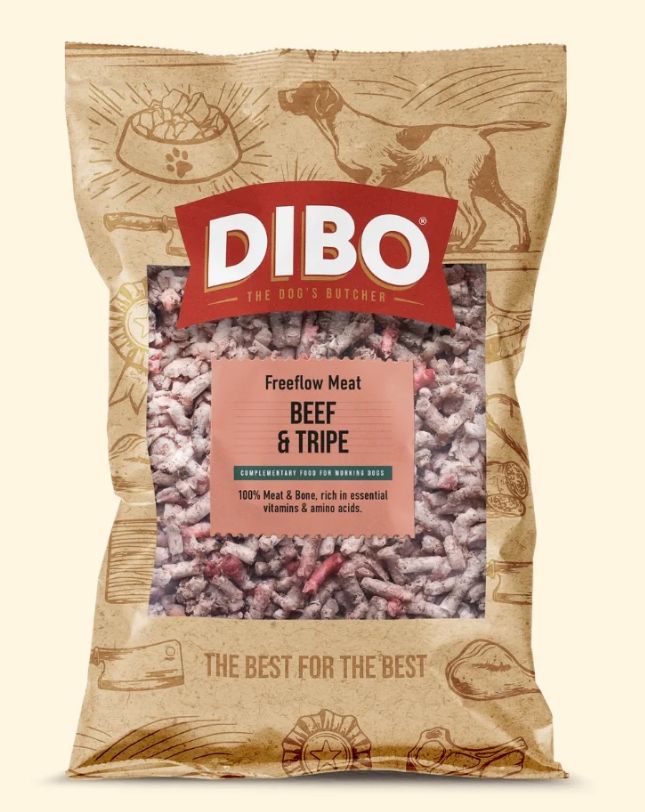 Dibo Beef and Tripe Freeflow 90/10 (1kg)
