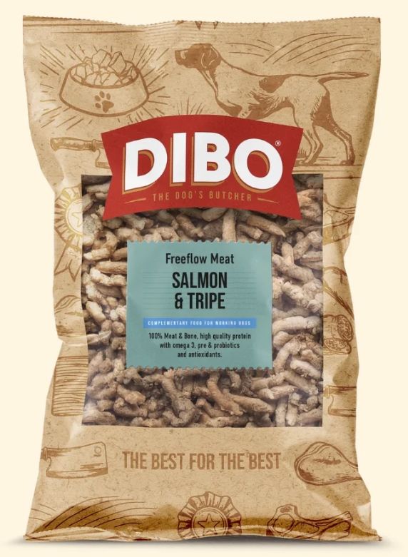 Dibo Salmon and Tripe Freeflow 80/10/10 (1kg)