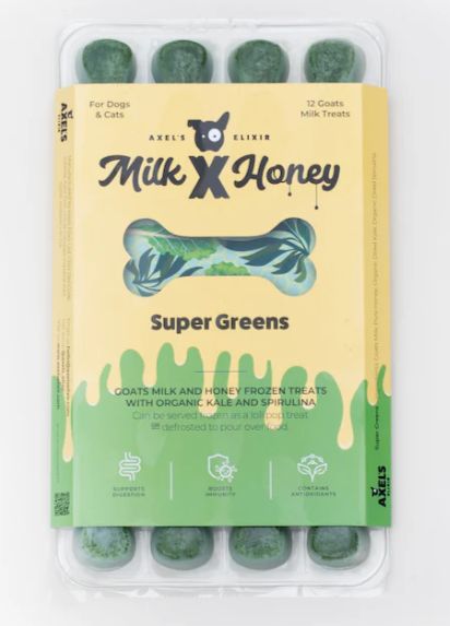 Axel's Elixir Milk &amp; Honey Super Greens Happy Bones (5 pack)