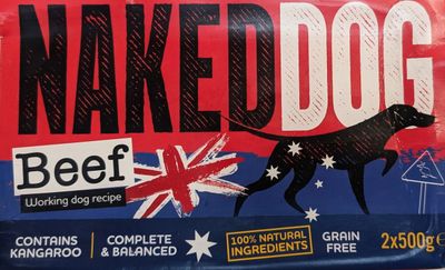 Naked Dog Original Beef &amp; Kangaroo (2 x 500g)