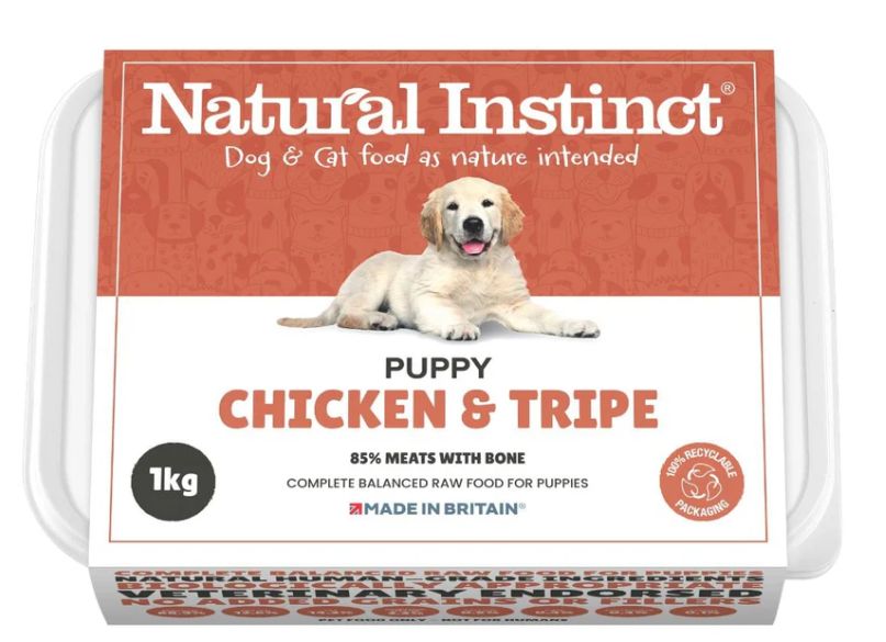 Natural Instinct Puppy Chicken &amp; Tripe (1kg)