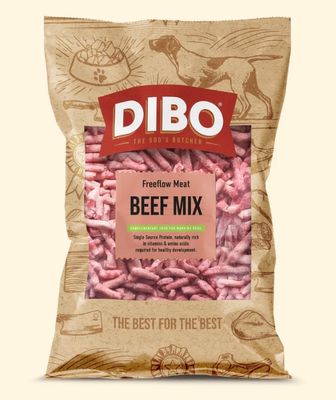 Dibo Free Flow Beef Mix 80/10/10 (1kg)