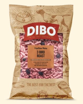 Dibo Free Flow 3 Bird Roast 80/10/10 (1kg)