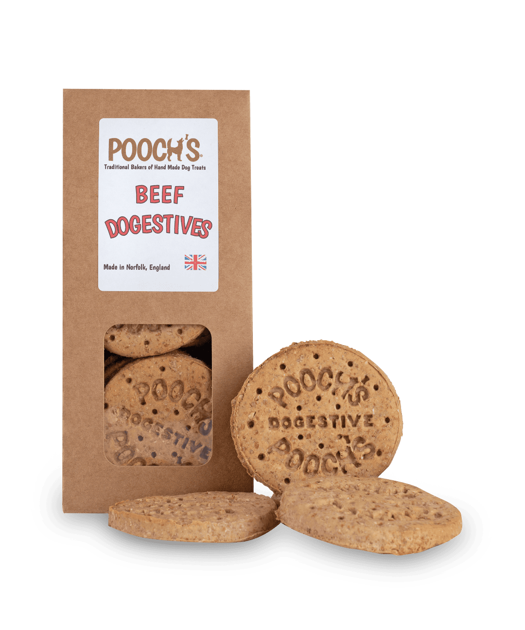 Pooch&#39;s Roast Beef Dogestives (250g)