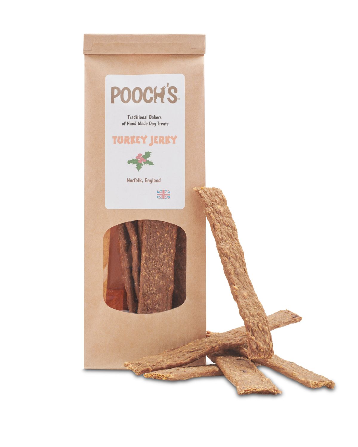 Pooch&#39;s Christmas Turkey Jerky (95g)