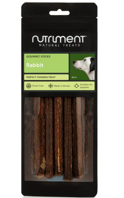 Nutriment Rabbit Gourmet Sticks Pack Of 4