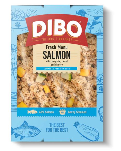 Dibo Fresh Cooked Block- Salmon (400g)