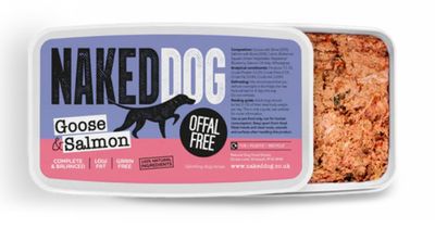 Naked Dog Offal Free Goose &amp; Salmon (2 x 500g)