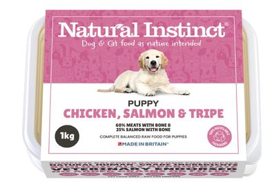 Natural Instinct Puppy Chicken, Salmon &amp; Tripe (1kg)