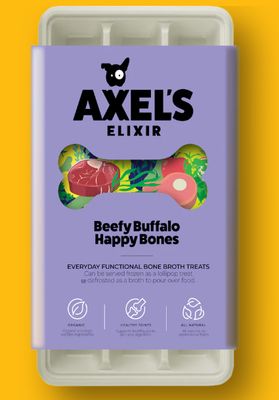Axel's Elixir Beefy Buffalo Happy Bones (5 pack)