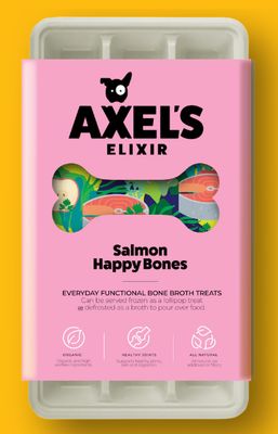 Axel's Elixir Salmon Happy Bones (5 pack)