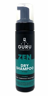 The Pet Guru ZEN - amber cedarwood black pepper - calming dry shampoo, (200ml)